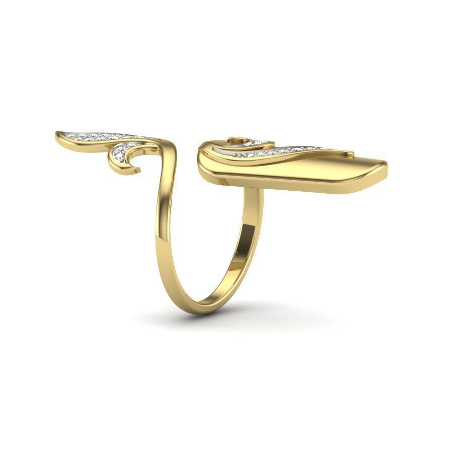 Women ring 3dm render detail 3D print model 3D print model_2