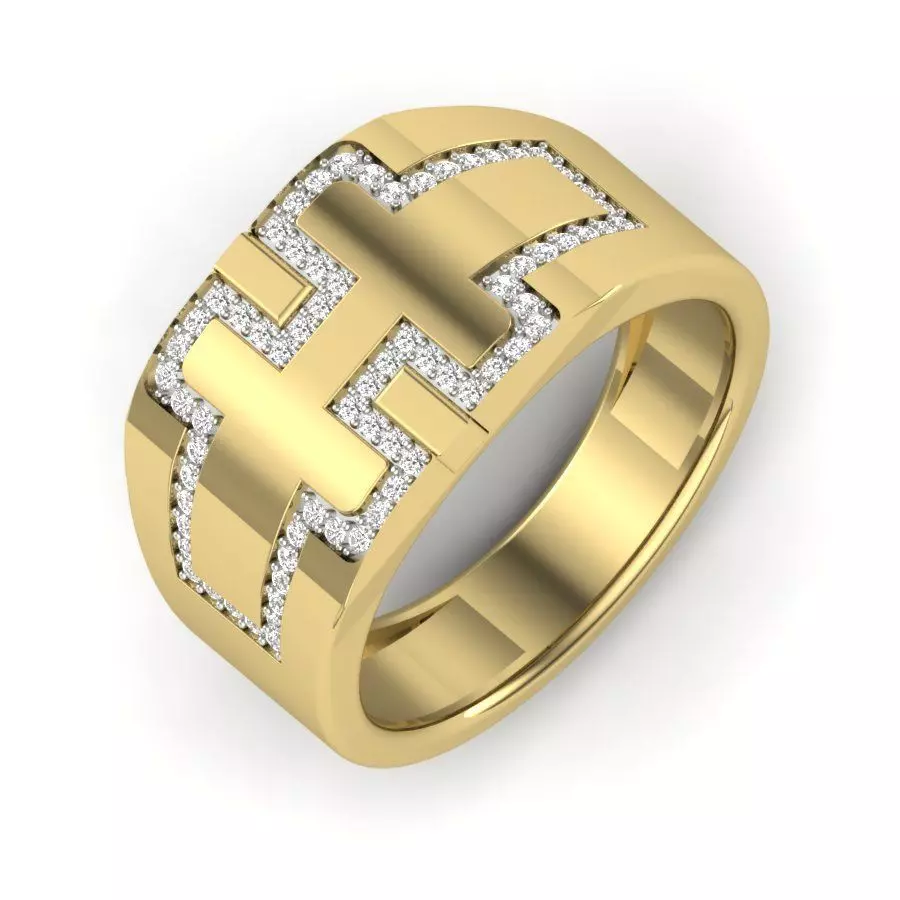 Women ring 3dm render detail 3D print model 3D print model_0