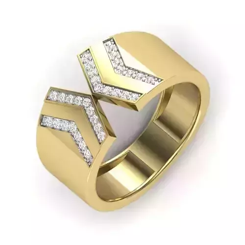 Women ring 3dm render detail 3D print model