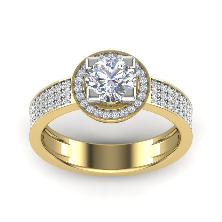 Women ring 3dm render detail 3D print model 3D print model_1