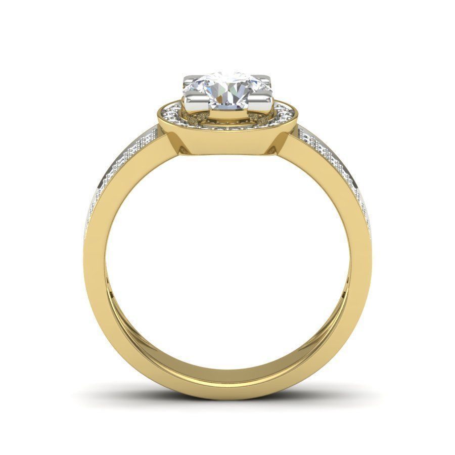 Women ring 3dm render detail 3D print model 3D print model_2