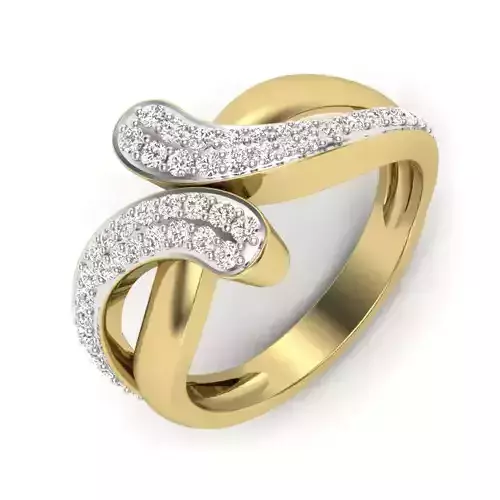 Women ring 3dm render detail 3D print model