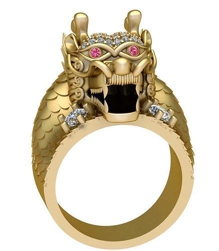 DRAGON JEWELRY 3D print model