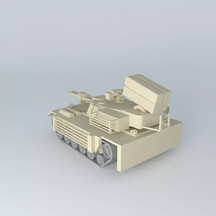 TURAN 1 tank Free 3D model