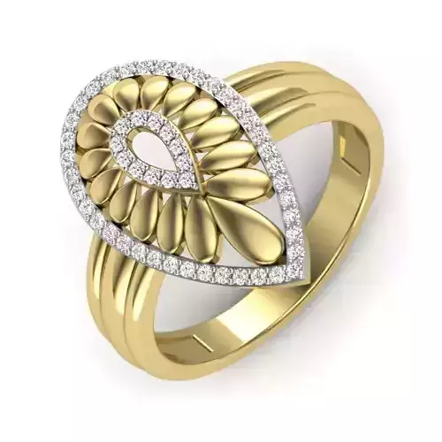 Women ring 3dm render detail 3D print model