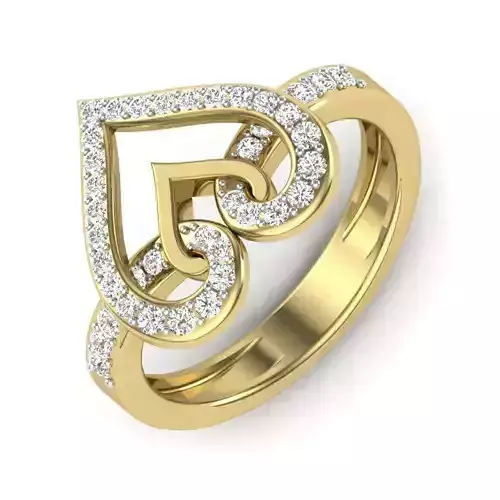 Women ring 3dm render detail 3D print model