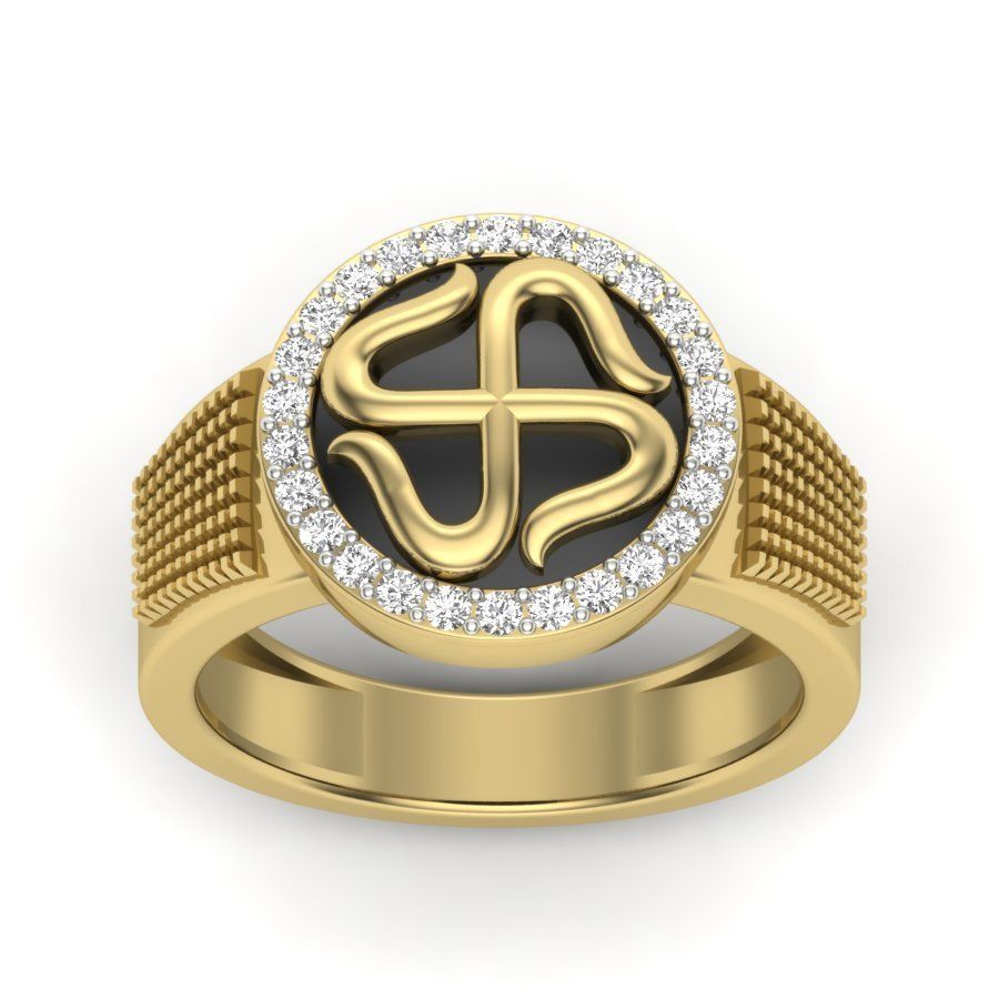 Male ring 3dm render detail 3D print model 3D print model_1