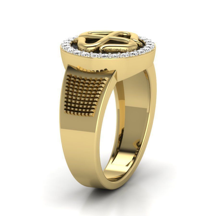Male ring 3dm render detail 3D print model 3D print model_3