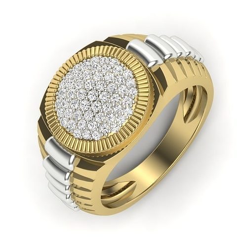 Male ring 3dm render detail 3D print model 3D print model