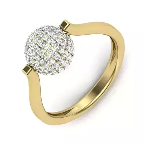 Women ring 3dm render detail 3D print model