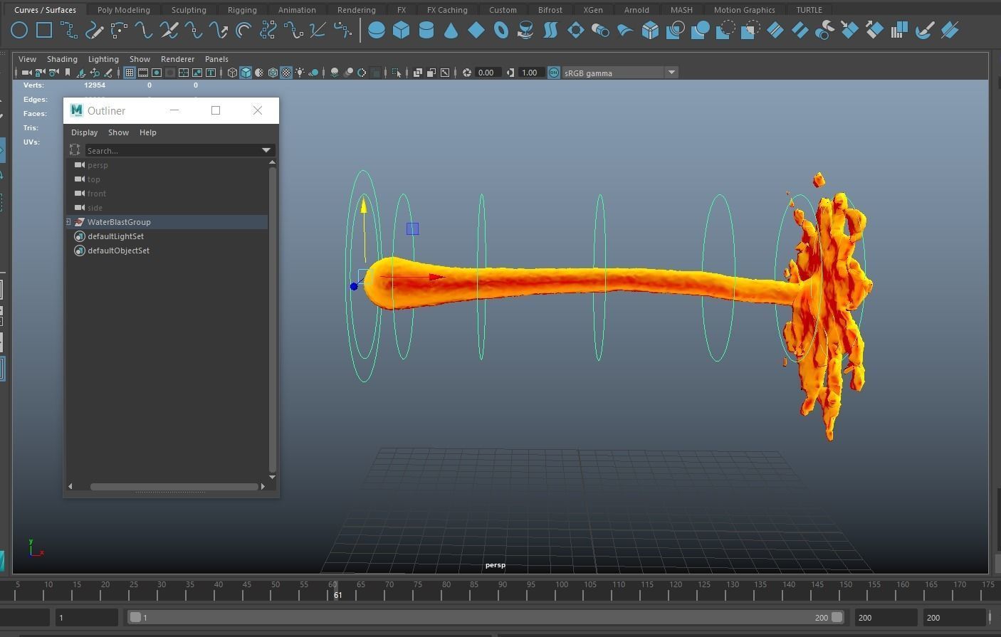 Fire Blast Rig 3D model_2