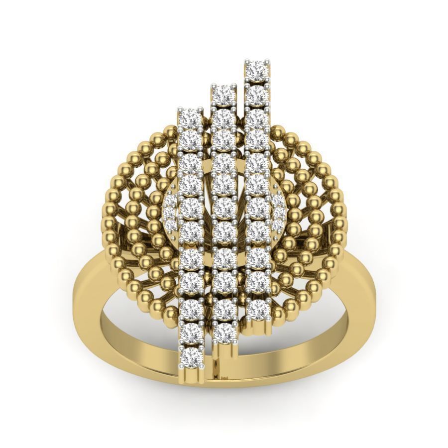 Women ring 3dm render detail 3D print model 3D print model_1