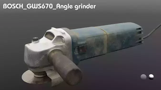 BOSCH GWS670 Angle Grinder