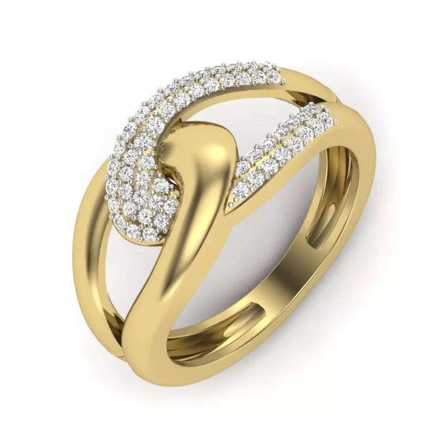 Women ring 3dm render detail 3D print model 3D print model_0