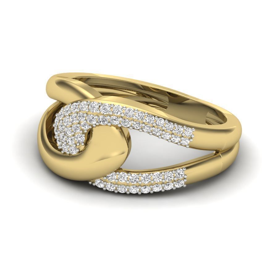 Women ring 3dm render detail 3D print model 3D print model_4