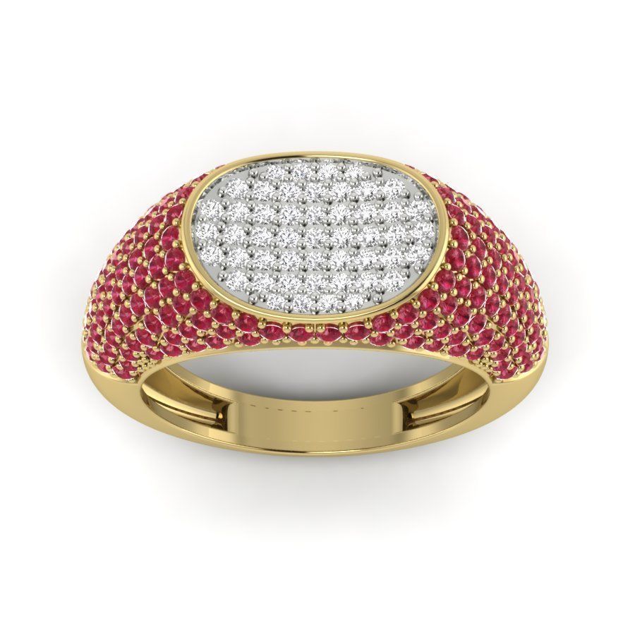 Women ring 3dm render detail 3D print model 3D print model_1