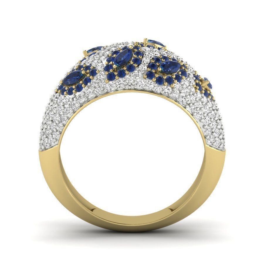 Women ring 3dm render detail 3D print model 3D print model_2