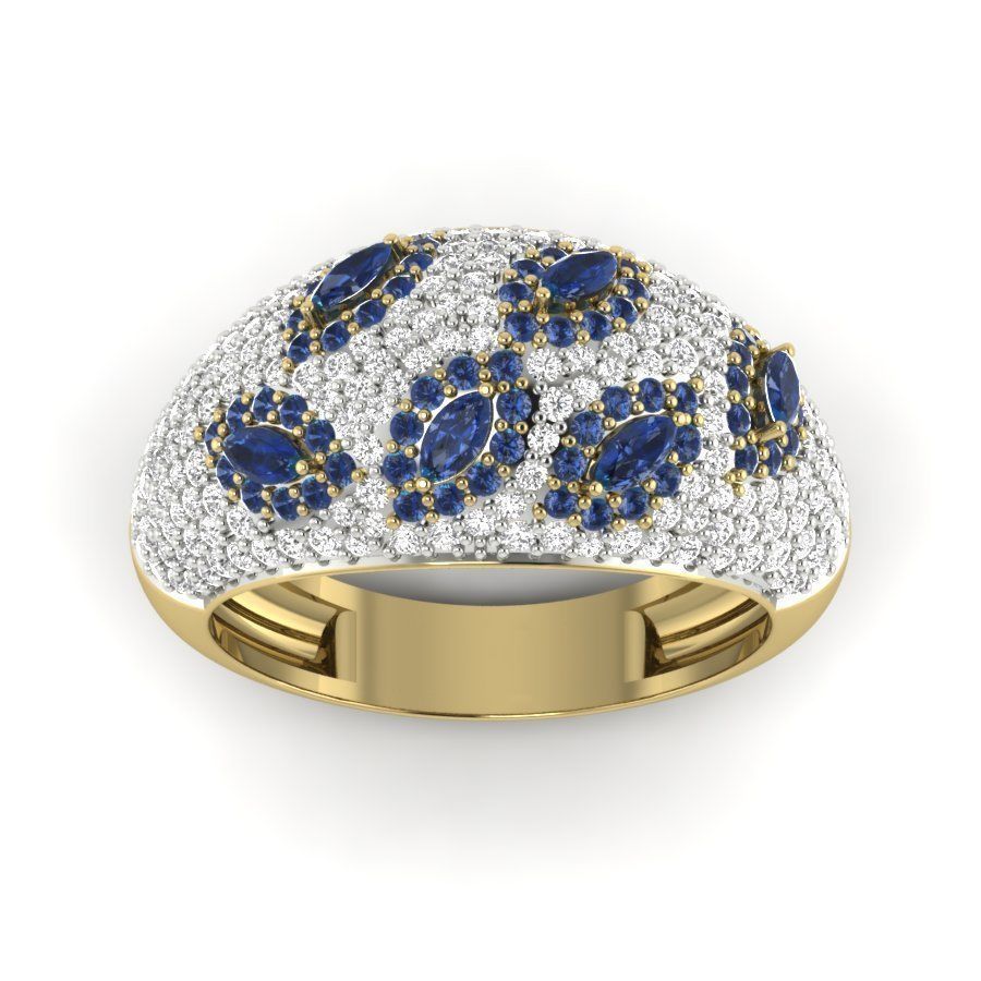 Women ring 3dm render detail 3D print model 3D print model_1