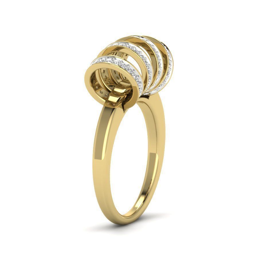 Women ring 3dm render detail 3D print model 3D print model_3