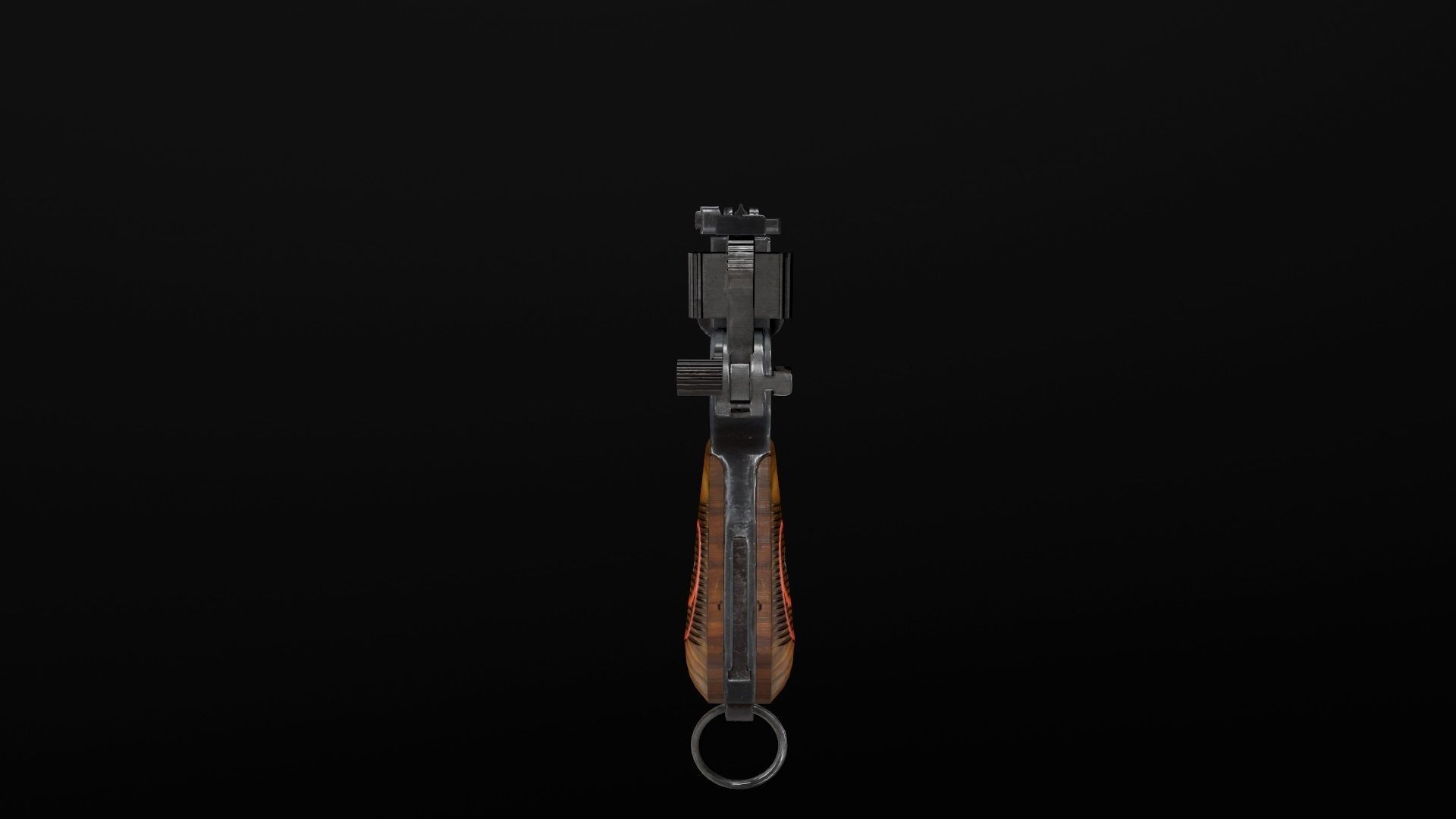Mauser C96  PBR  GameReady Low-poly 3D model_7