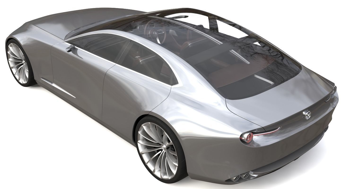 Mazda Vision Coupe Concept 3D model_9