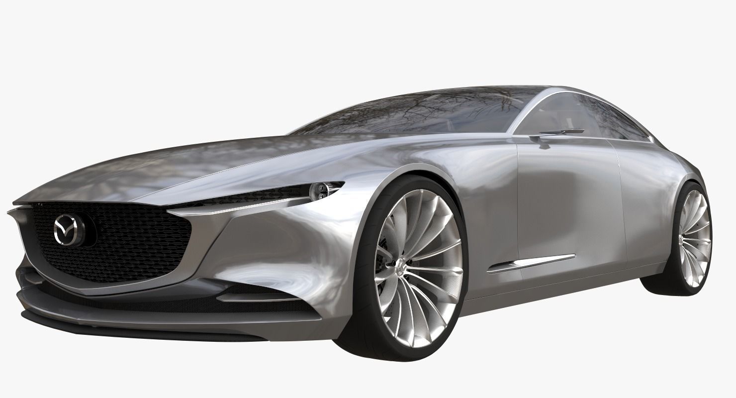 Mazda Vision Coupe Concept 3D model_5