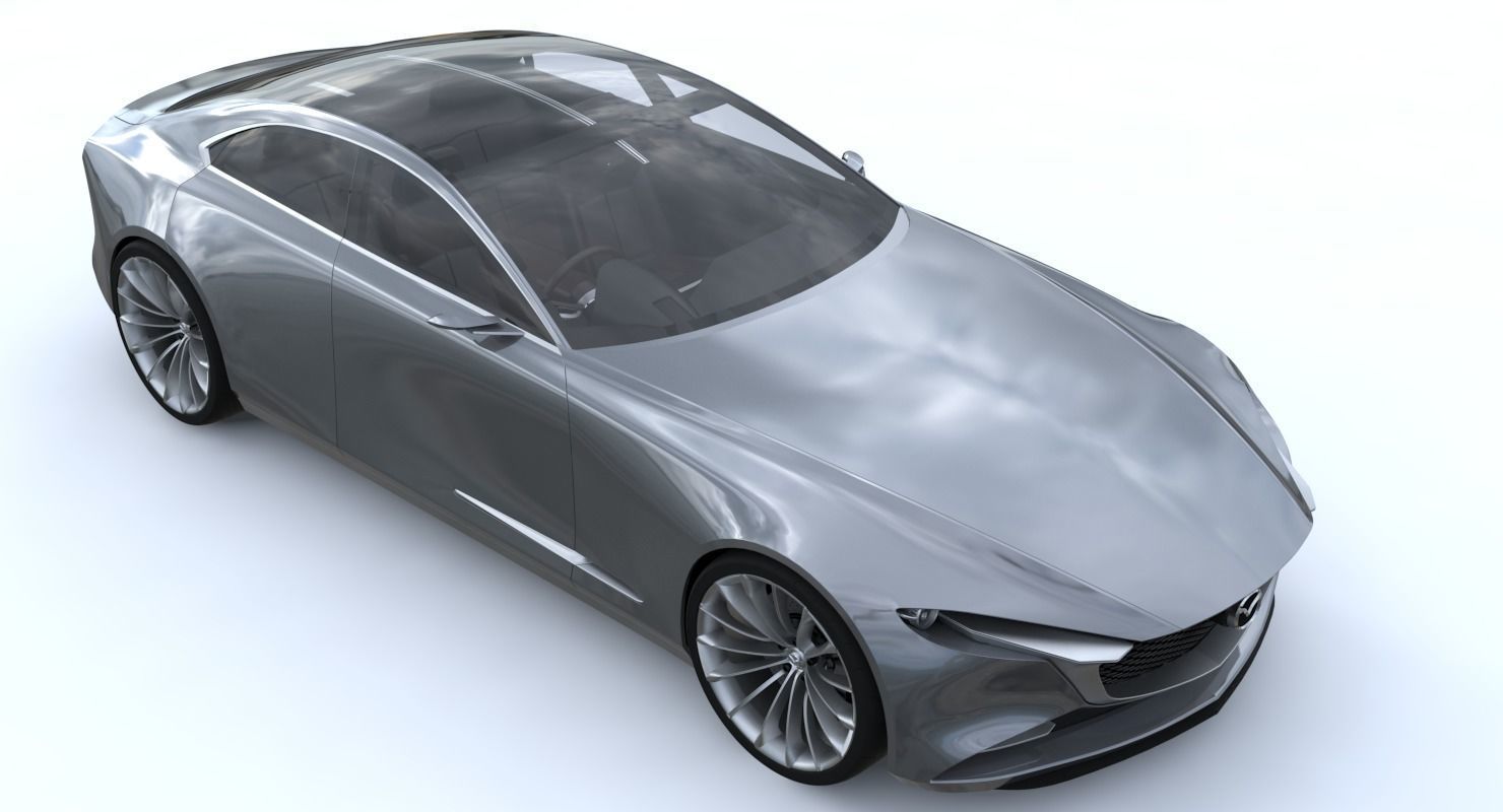 Mazda Vision Coupe Concept 3D model_4