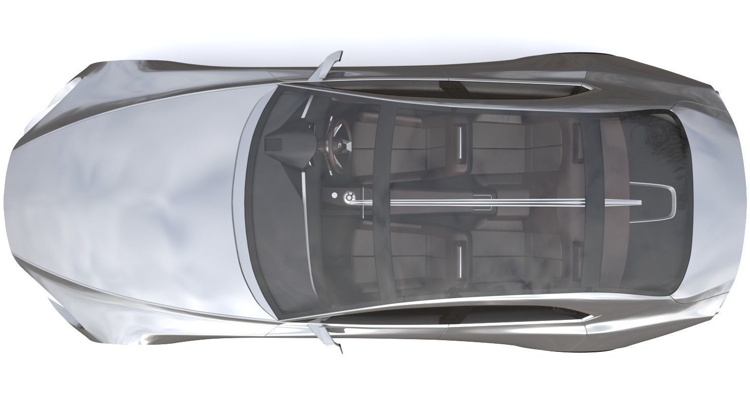 Mazda Vision Coupe Concept 3D model_12