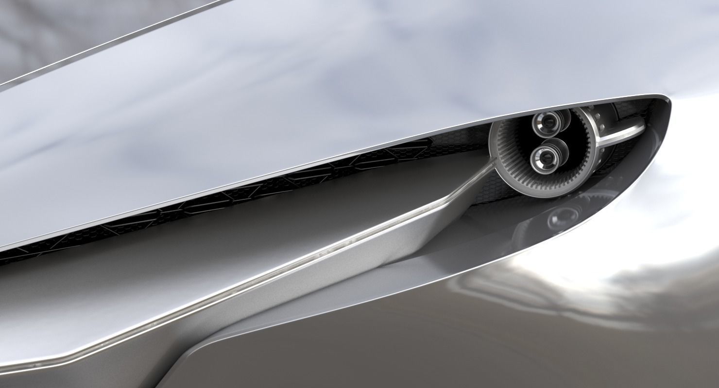 Mazda Vision Coupe Concept 3D model_7