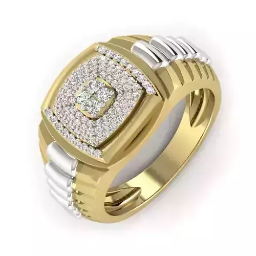 Male ring 3dm render detail 3D print model 3D print model