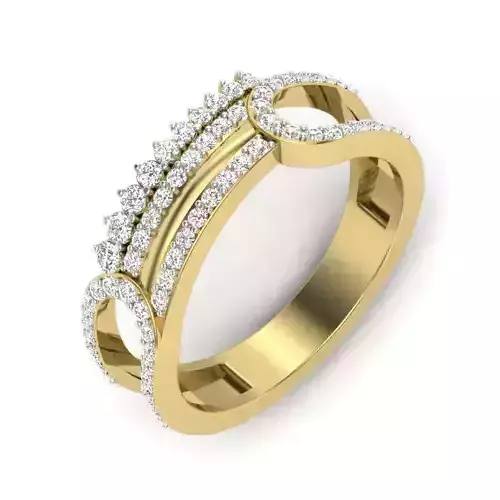 Women ring 3dm render detail 3D print model