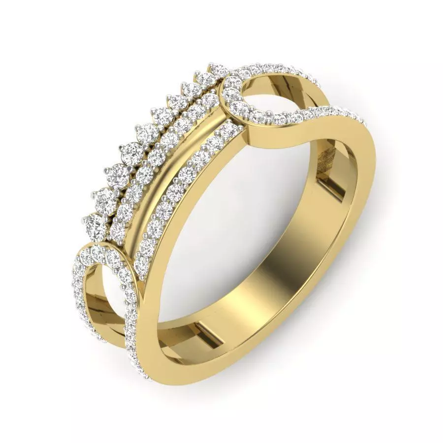 Women ring 3dm render detail 3D print model 3D print model_0