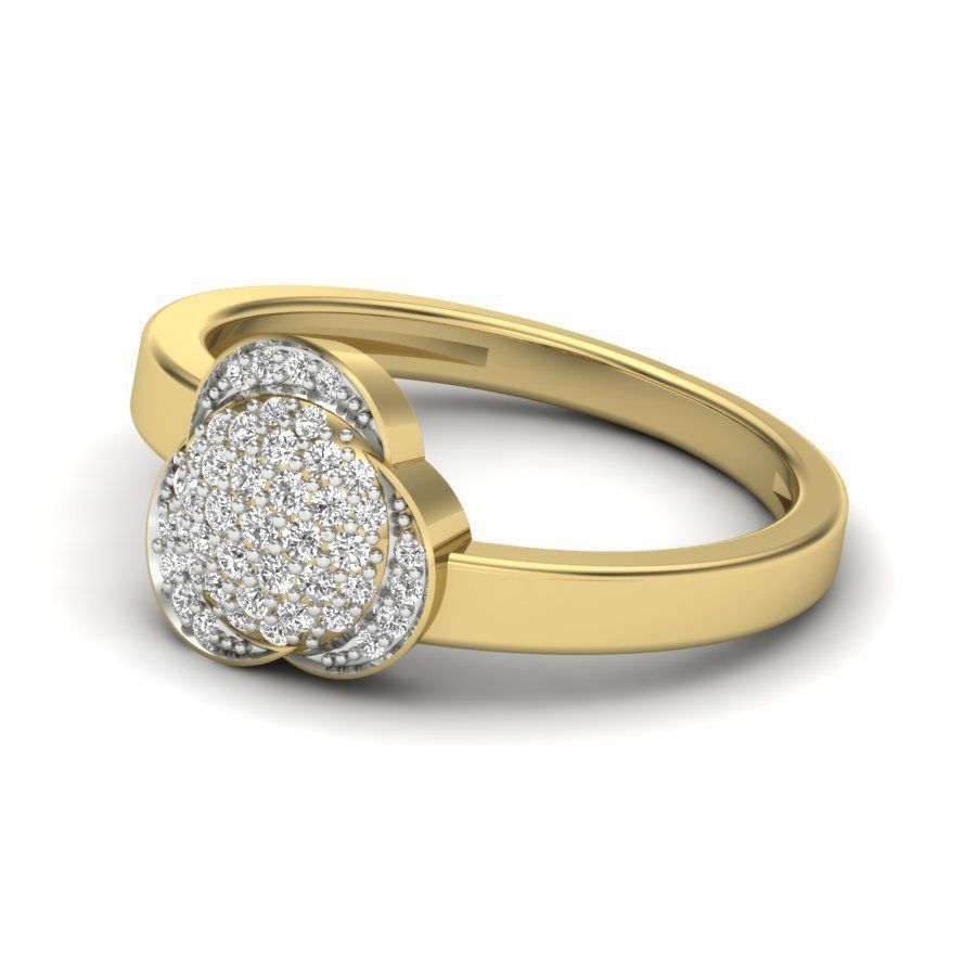 Women ring 3dm render detail 3D print model 3D print model_4