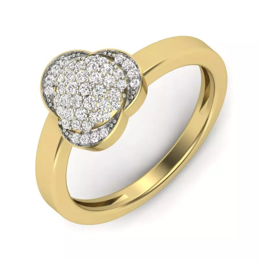 Women ring 3dm render detail 3D print model 3D print model_0