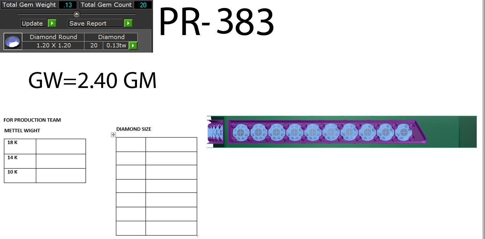 Women square ring 3dm render detail 3D print model 3D print model_5