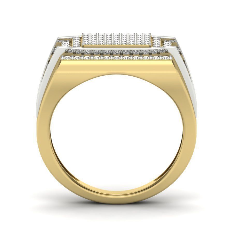 Male ring 3dm render detail 3D print model 3D print model_2