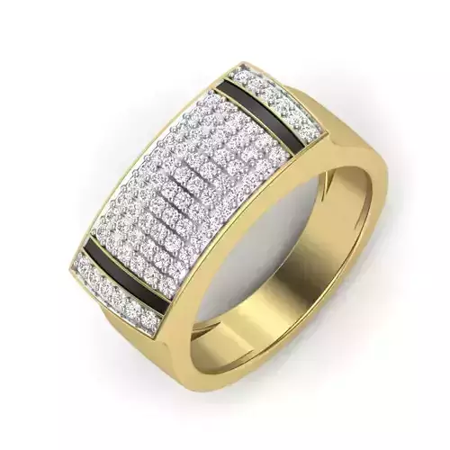 Male ring 3dm render detail 3D print model 3D print model