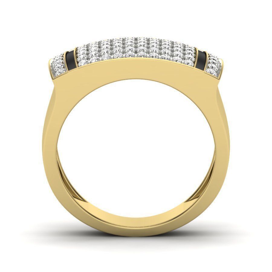 Male ring 3dm render detail 3D print model 3D print model_2