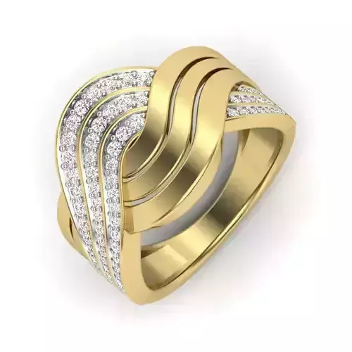 Women ring 3dm render detail 3D print model