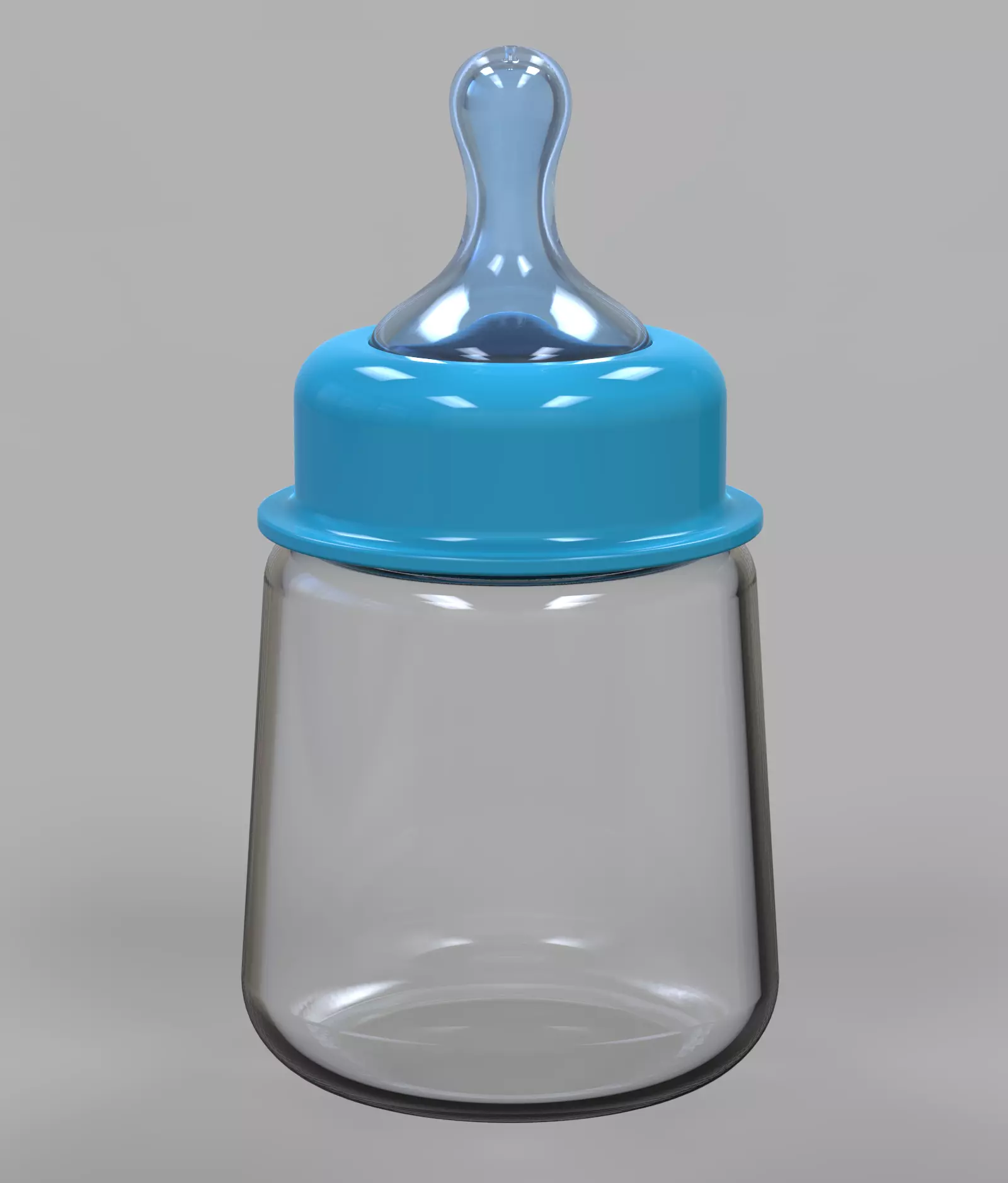 Baby Milk Feeder Bottle 3D print model_0