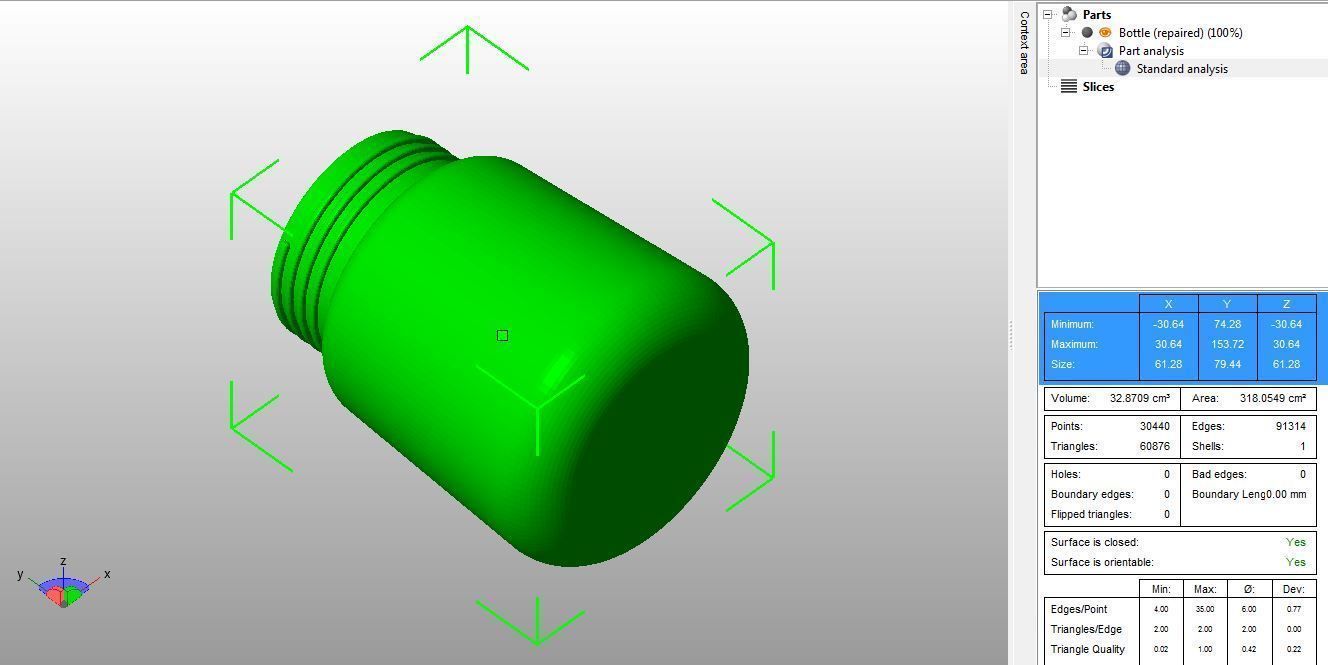 Baby Milk Feeder Bottle 3D print model_4