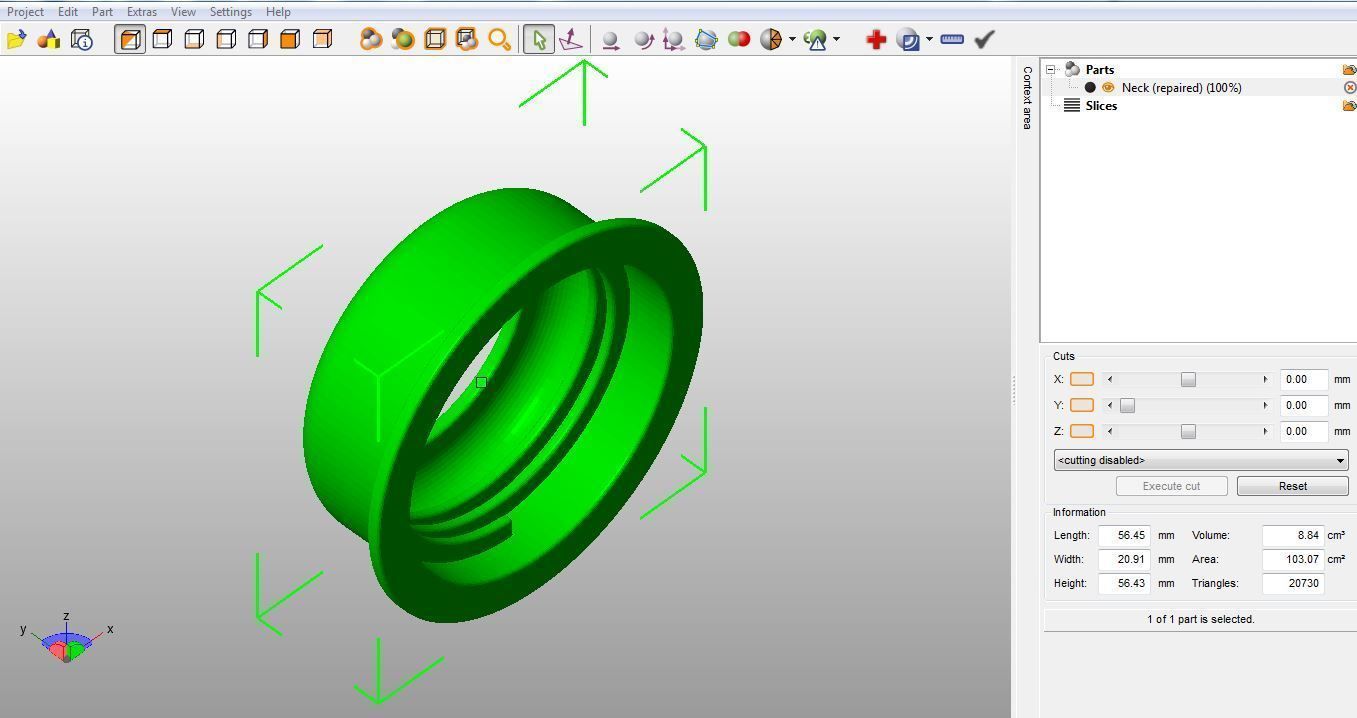Baby Milk Feeder Bottle 3D print model_17