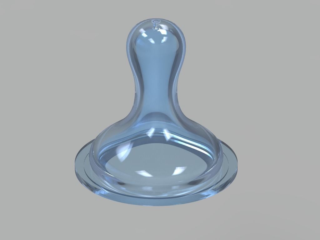 Baby Milk Feeder Bottle 3D print model_1