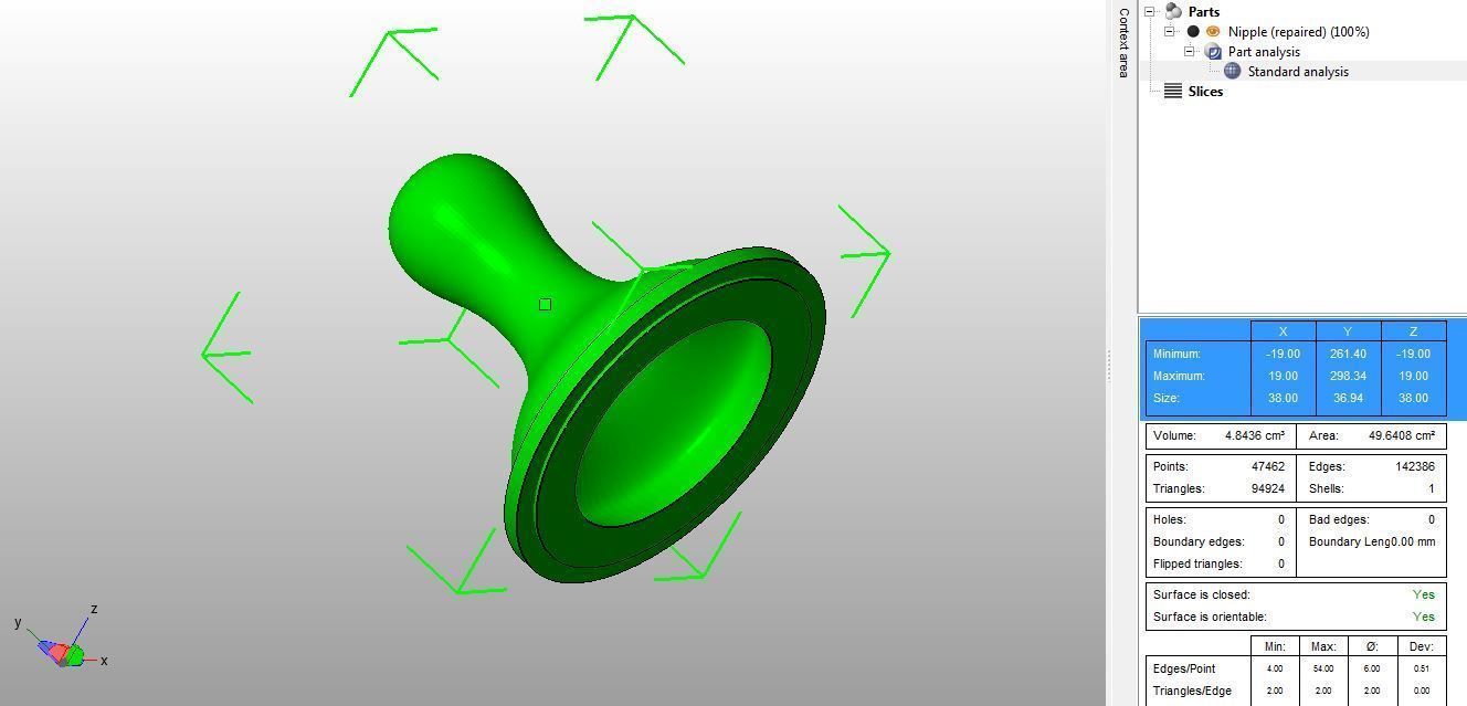 Baby Milk Feeder Bottle 3D print model_3