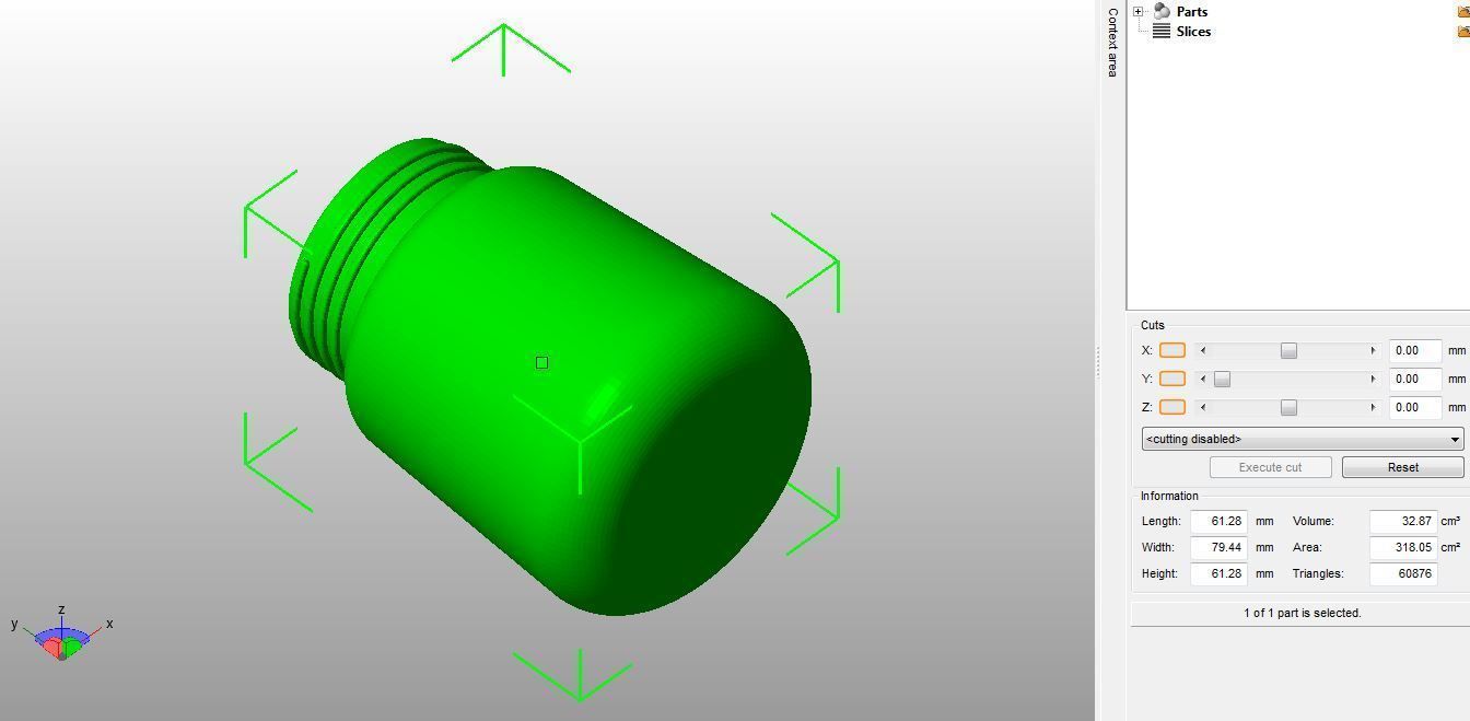 Baby Milk Feeder Bottle 3D print model_5