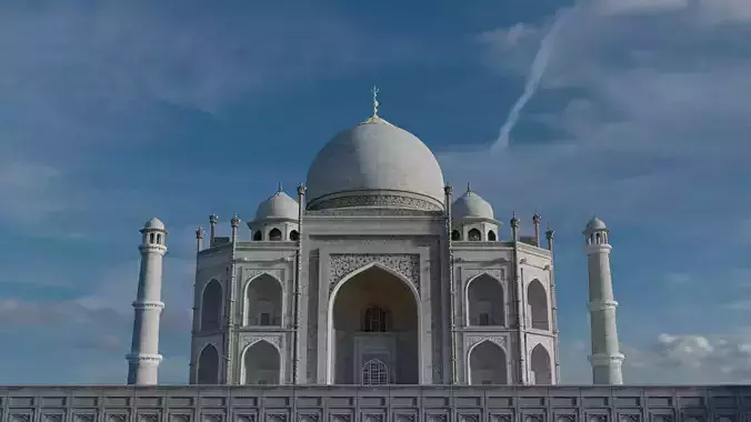 Taj Mahal 3D model