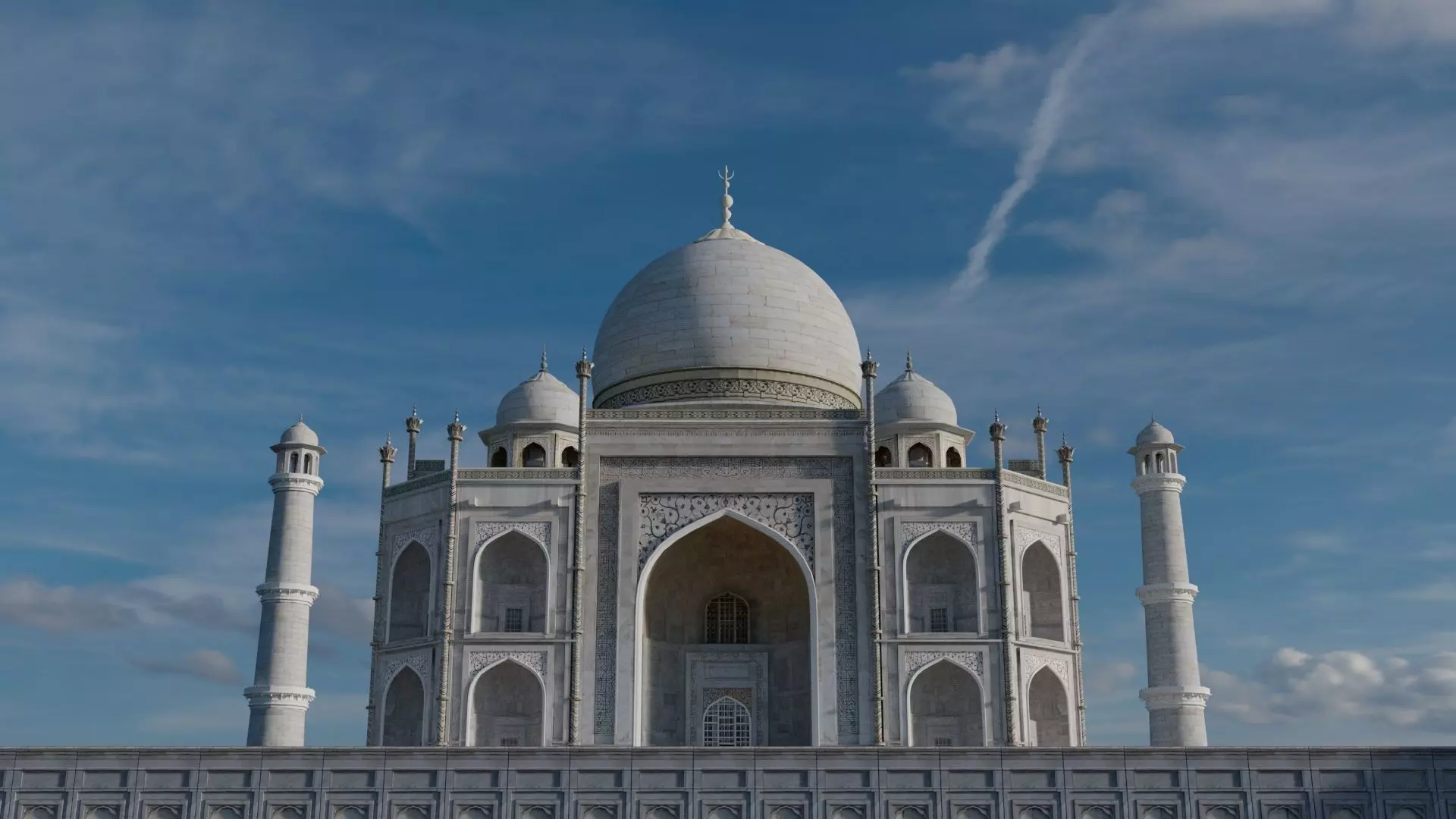 Taj Mahal 3D model_0