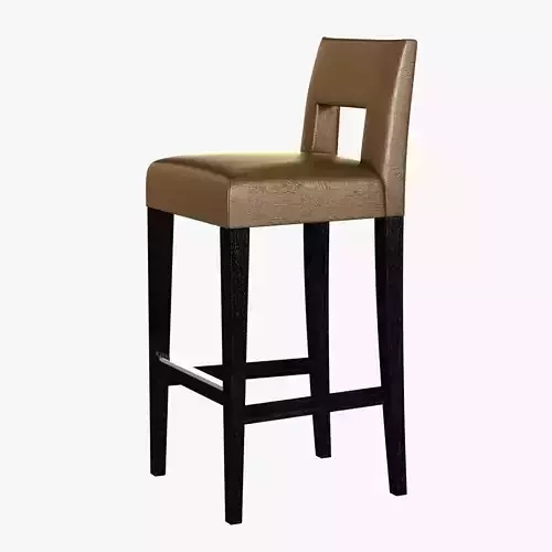 sofa and chair company hugo bar stool 3D model