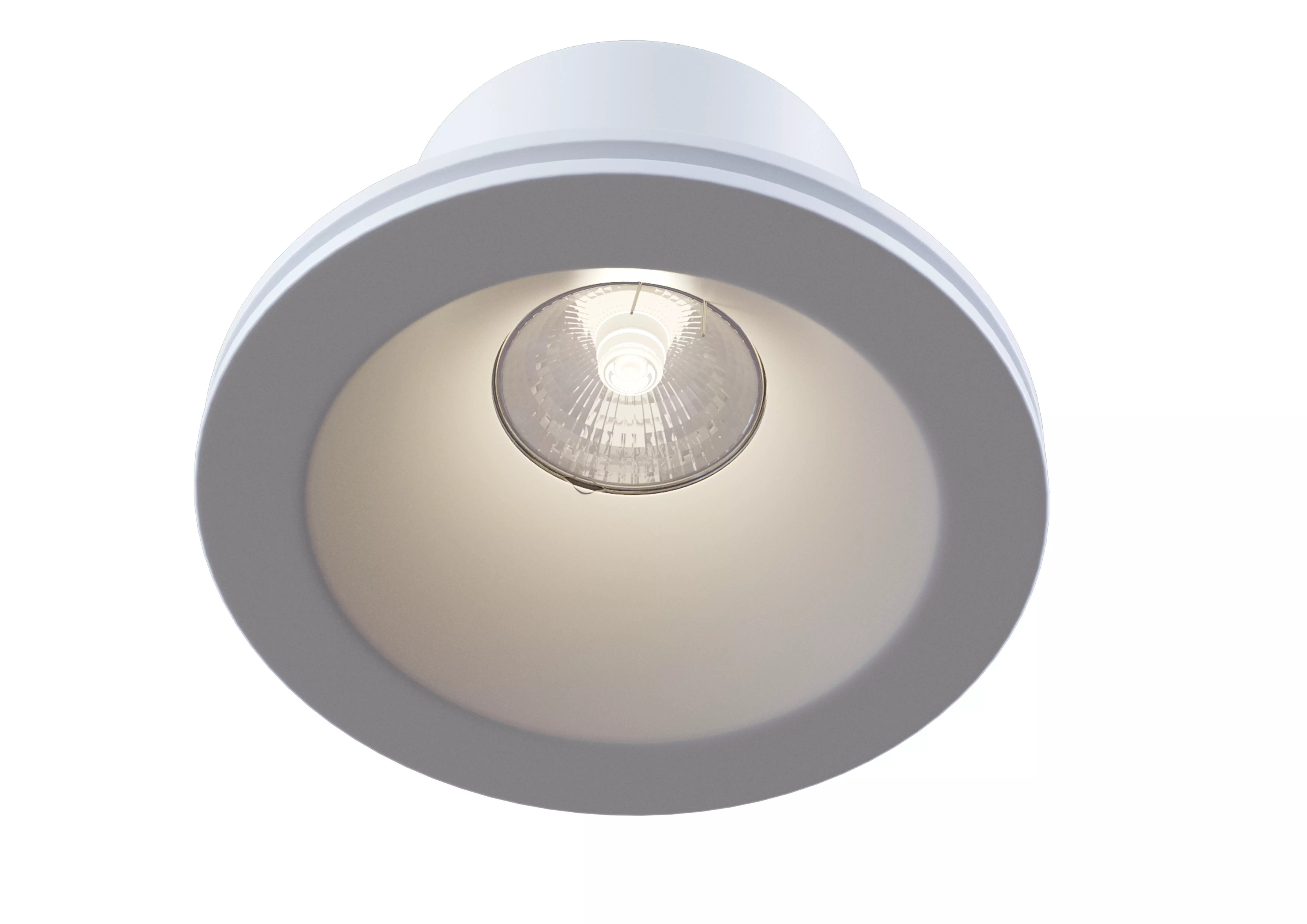 Downlight Gyps Modern DL002-1-01-W Maytoni Technical Free 3D model