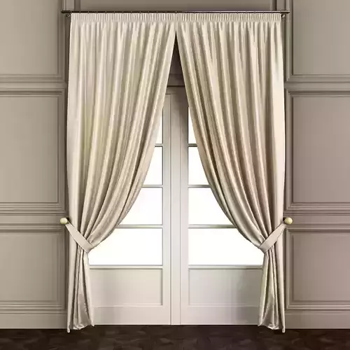 Curtains door with
